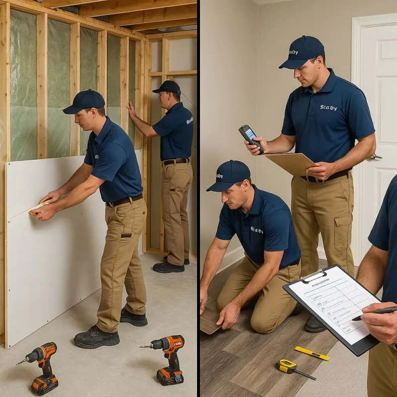 Repairs and Reconstruction process in Rome, NY