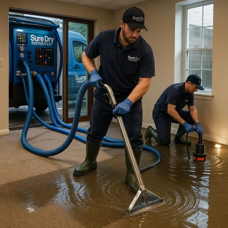 Water Extraction and Removal process in Rome, NY